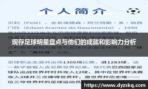 现存足球明星盘点与他们的成就和影响力分析